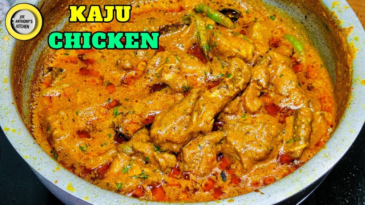 Creamy chicken with cashew nuts |Chicken kaju curry | chicken kaju Masala | 