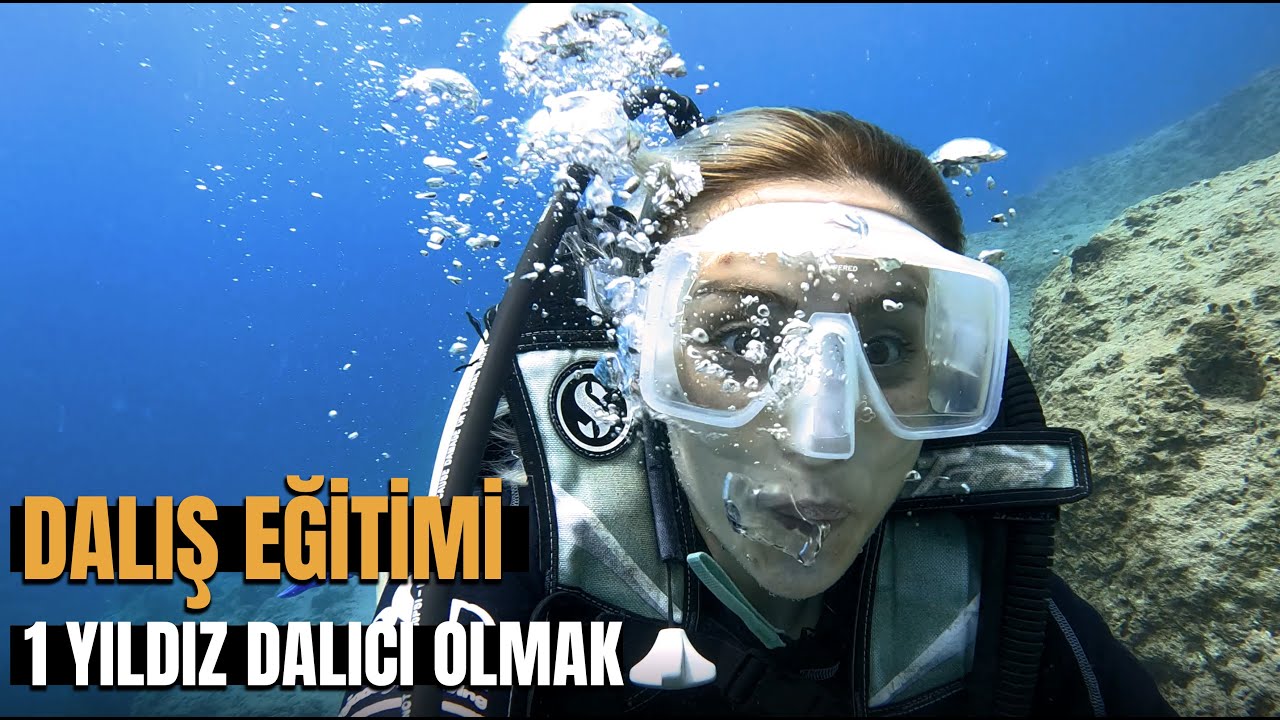 1 Yıldız CMAS Dalıcı eğitimi. | 18 Metreye daldık! | Fethiye  #scubadiving