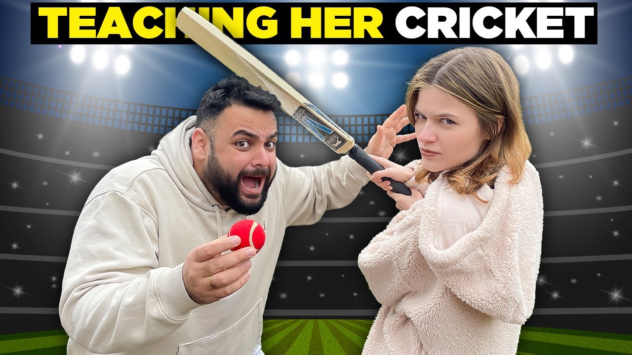 Teaching Foreigner Saali India’s Most Loved Sport 🏏