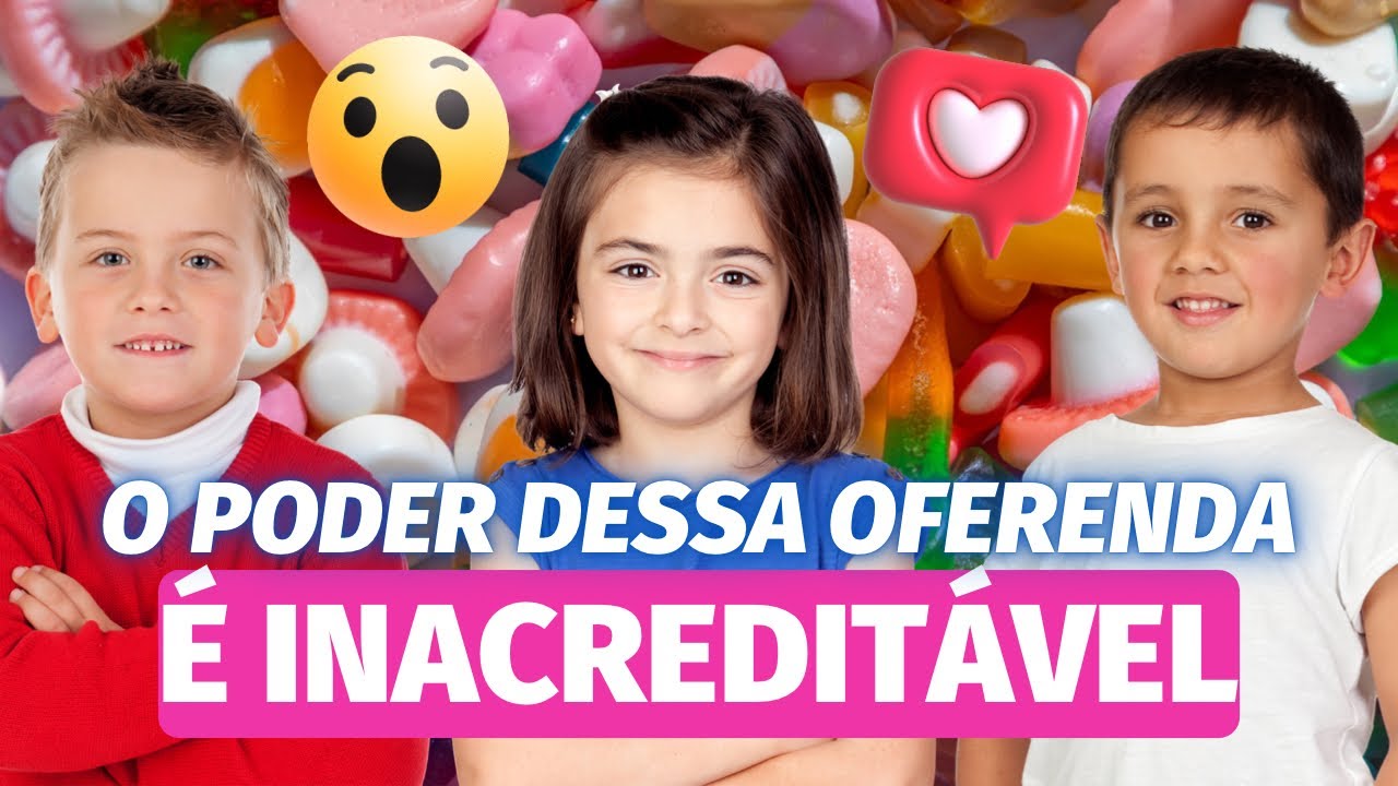 Oferenda de Cosme e Damião 🍬🍭 Os erês vão te AJUDAR a conquistar o que você deseja!