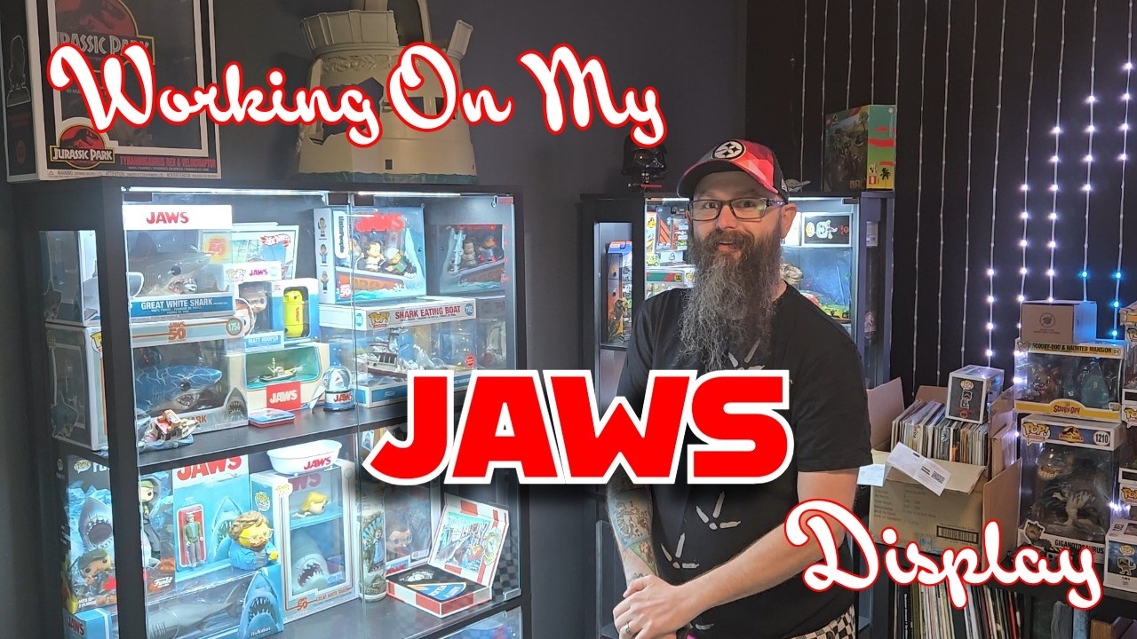 Working On My Jaws Collection Display