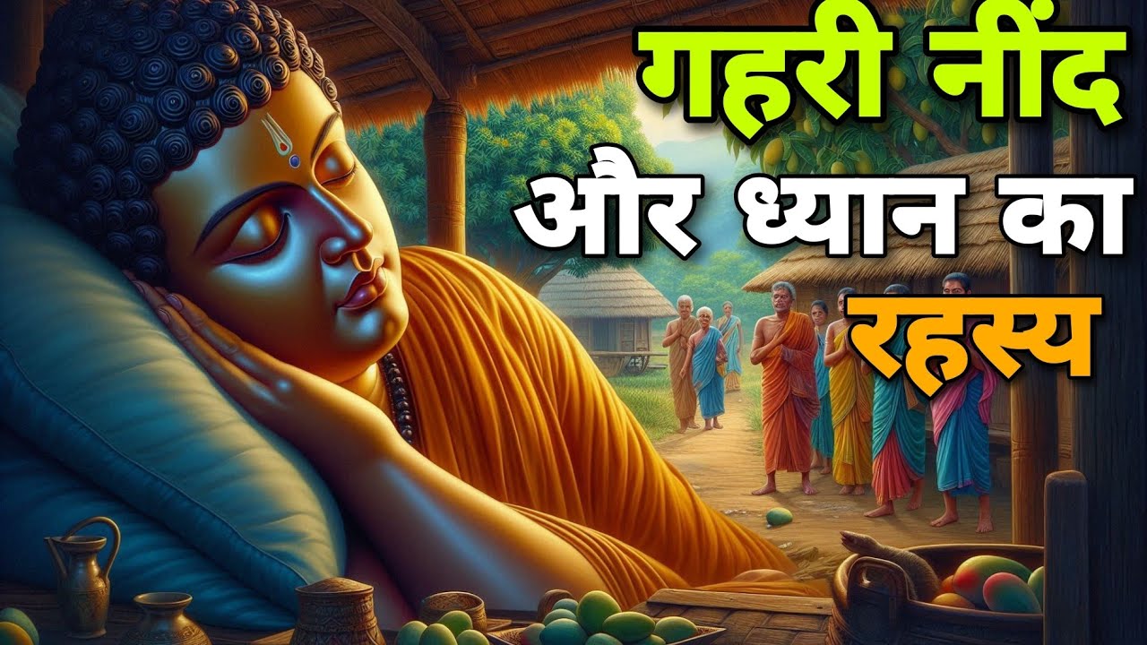 गहरी नींद और ध्यान का रहस्य | Guided Deep Sleep Experience | Buddhist story on deep sleep