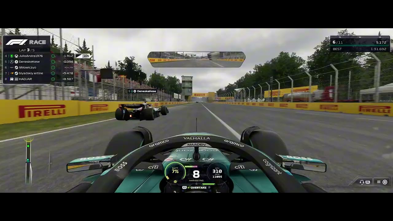 False Starts, Rain & P5 Finish | Monza GP | F1 2025 Multiplayer