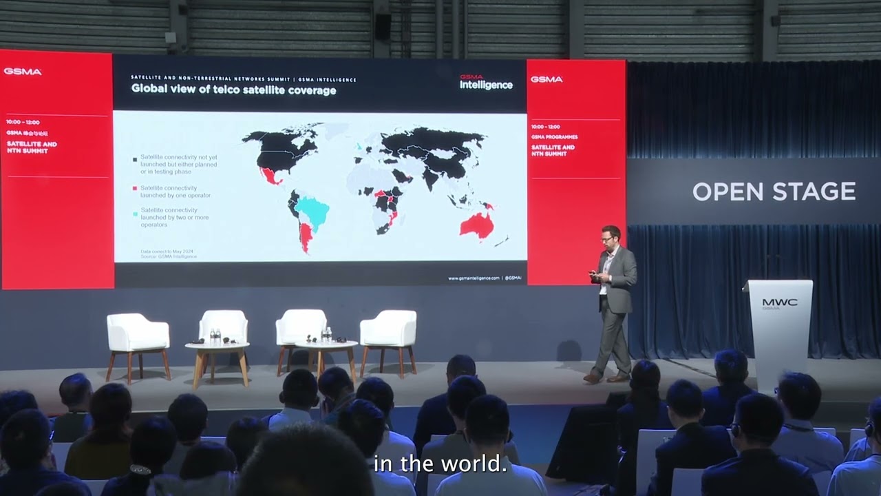 Telco - Satellite Convergence  - analyst session at the NTN Summit @ MWC 2024
