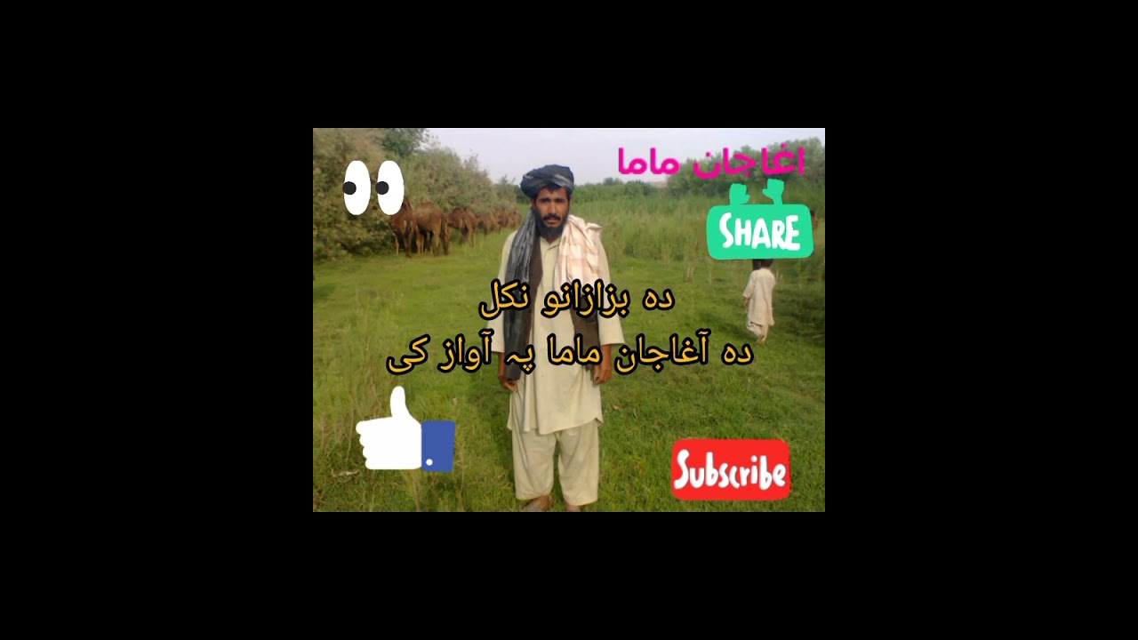 پشتو نکل (دہ بزازانو نکل) دہ آجان ماما پہ آواز کی