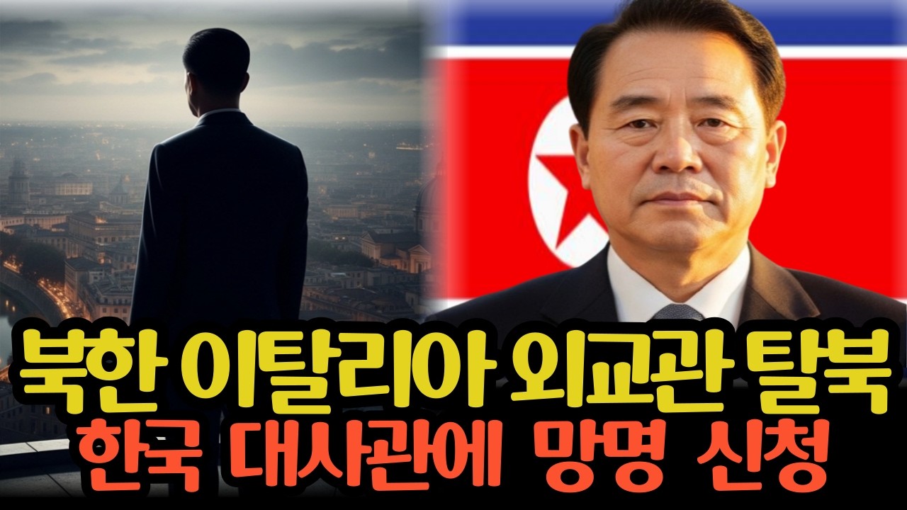 가족을 살리기 위해… 나는 여권을 버렸다 (북한 외교관 실화)한국 대사관 도움으로 한국 입국했다