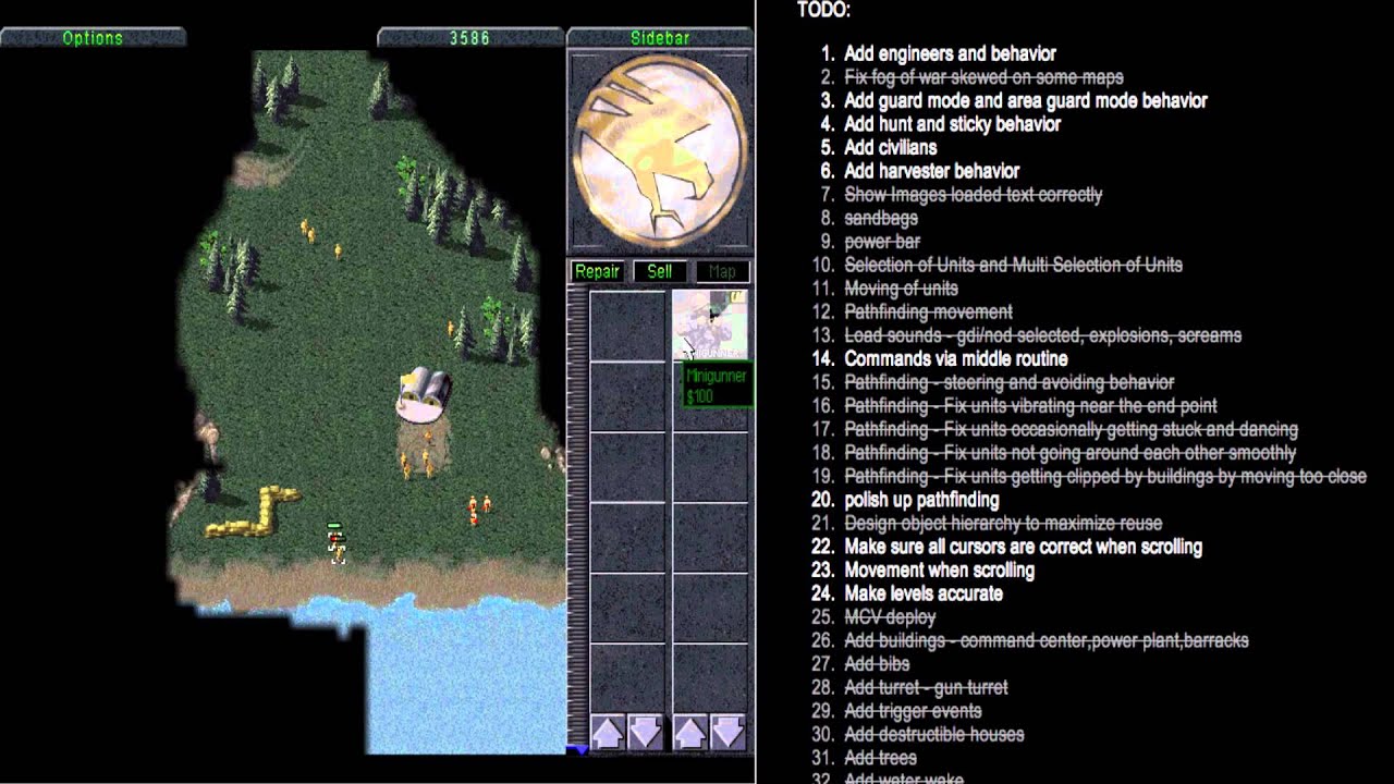 Command and Conquer - HTML5 RTS Game v0.5 - First Multiplayer Demo