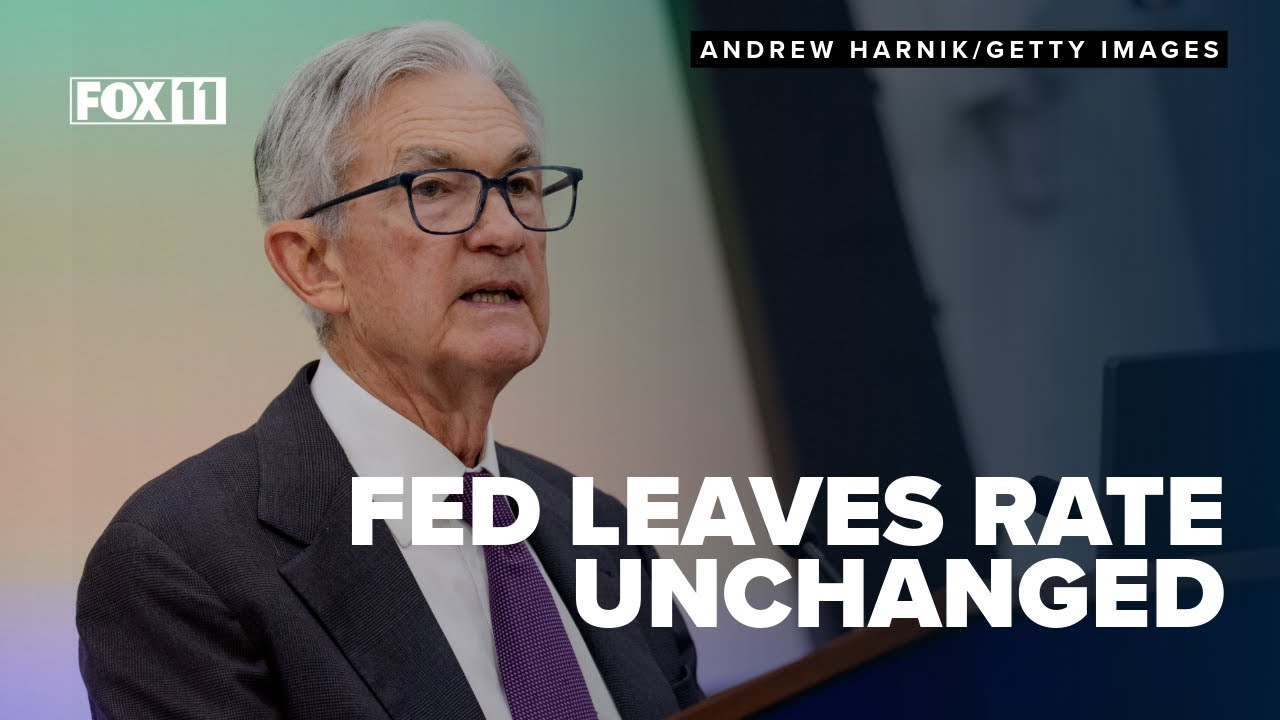 Jerome Powell news conference as Fed leaves key rate unchanged