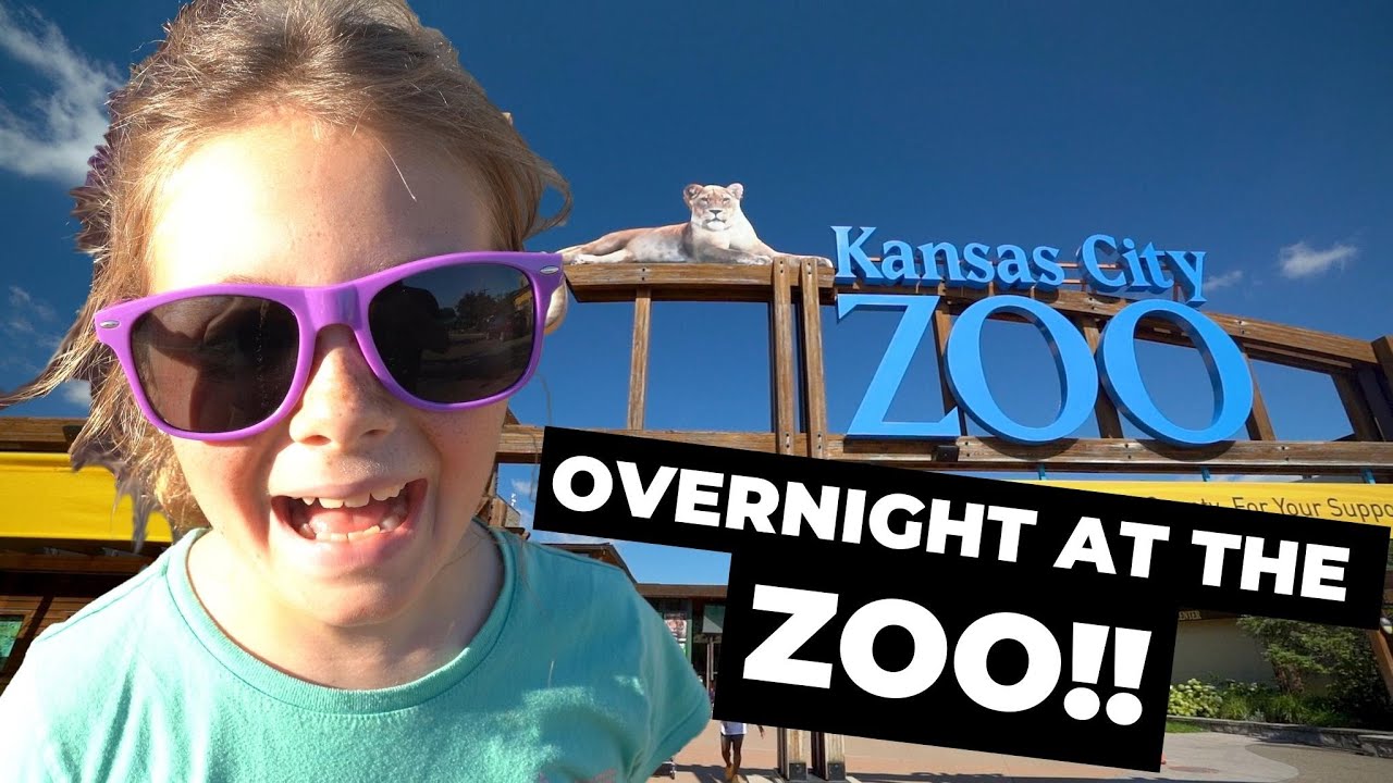 CAMPOUT AT THE ZOO??!! 🦁 | Overnight at the Kansas City Zoo | WE GOT A PRIVATE TOUR!!