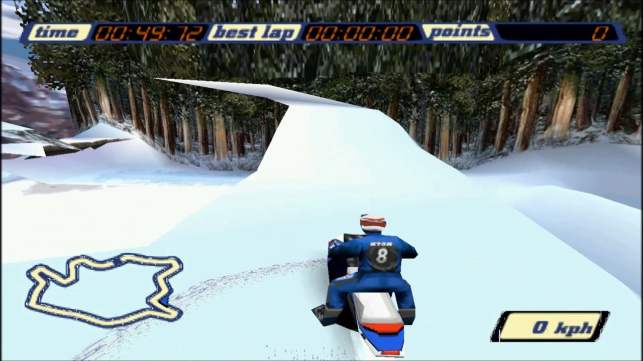 Sled Storm - Secret areas & shortcuts