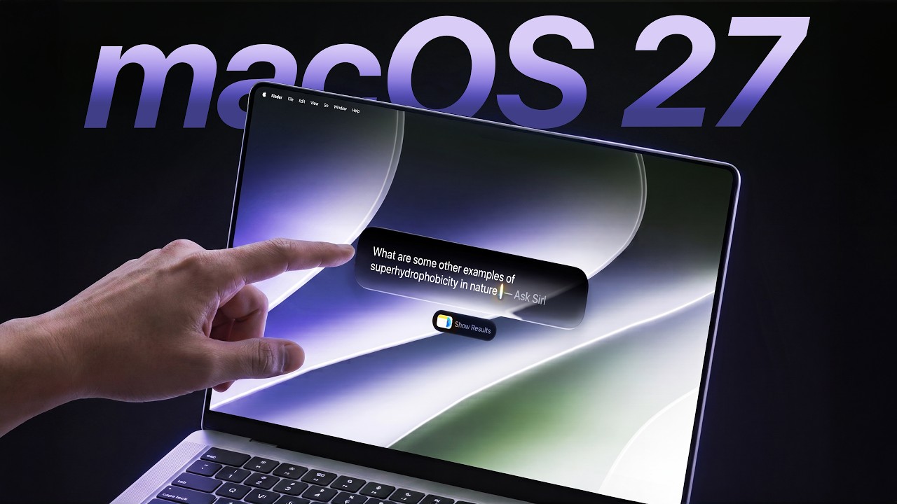 macOS 27 &mdash; САМОЕ МАСШТАБНОЕ обновление для Mac на сегодняшний день!