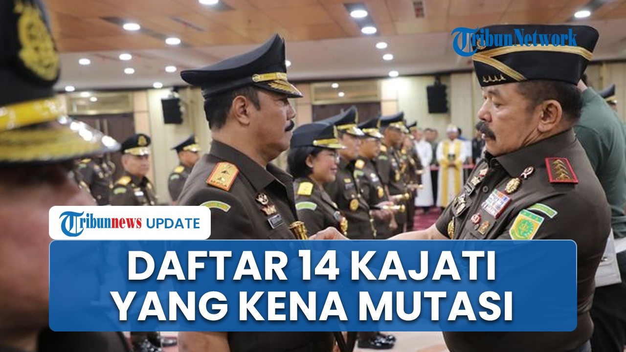 Jaksa Agung Lakukan Mutasi Besar-besaran: 14 Kajati Diganti, Total 53 Pejabat Geser Posisi