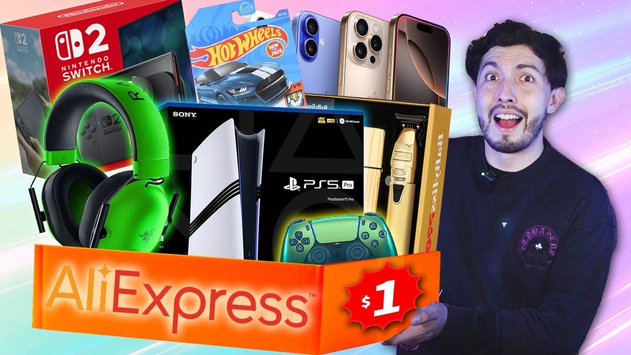 COMPRE TODAS LAS CAJAS MISTERIOSAS MAS COSTOSAS DE ALIEXPRESS... IPHONE 17? ESTAFAS?