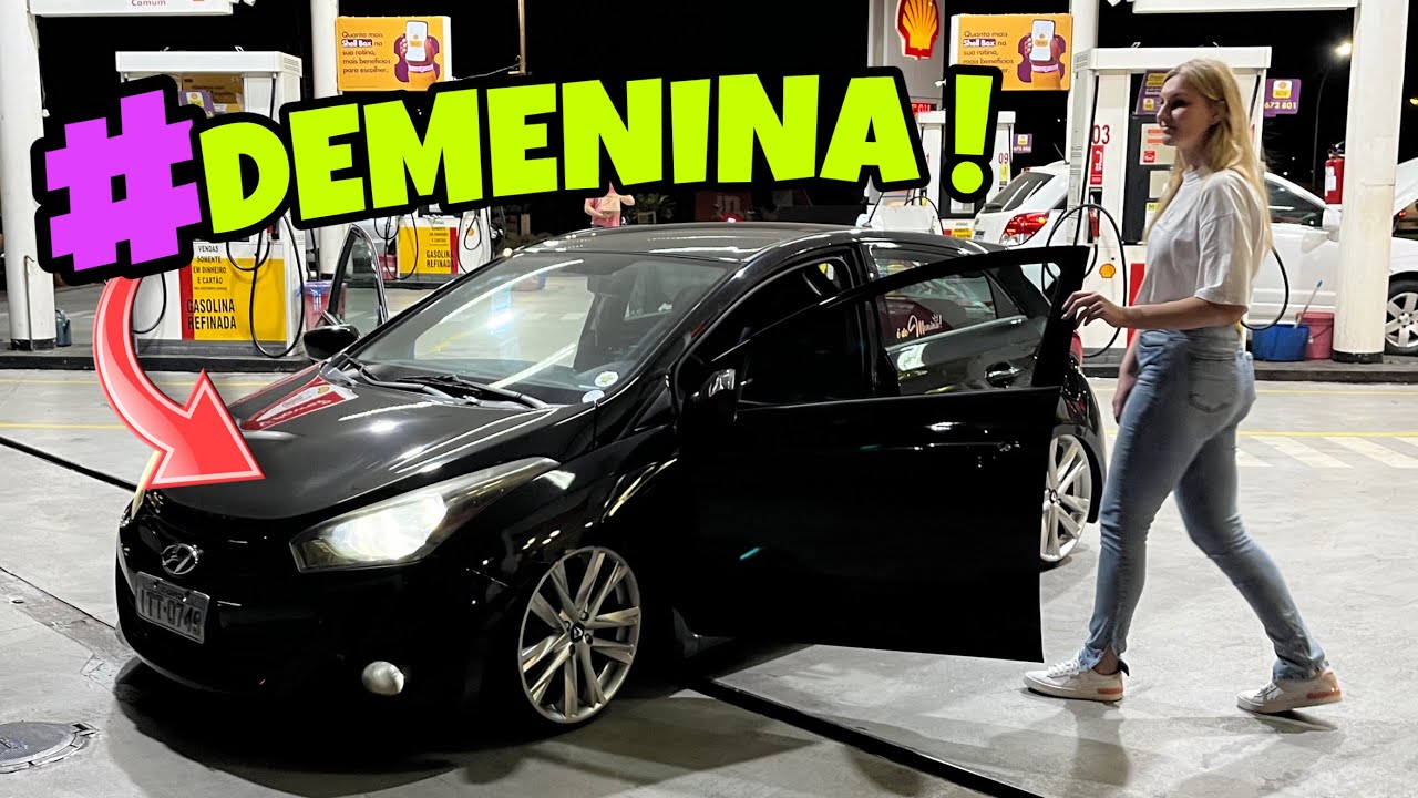 HB20 REBAIXADO DE MENINA , ELAS ESTÃO DOMINANDO A CENA DOS CARROS BAIXOS