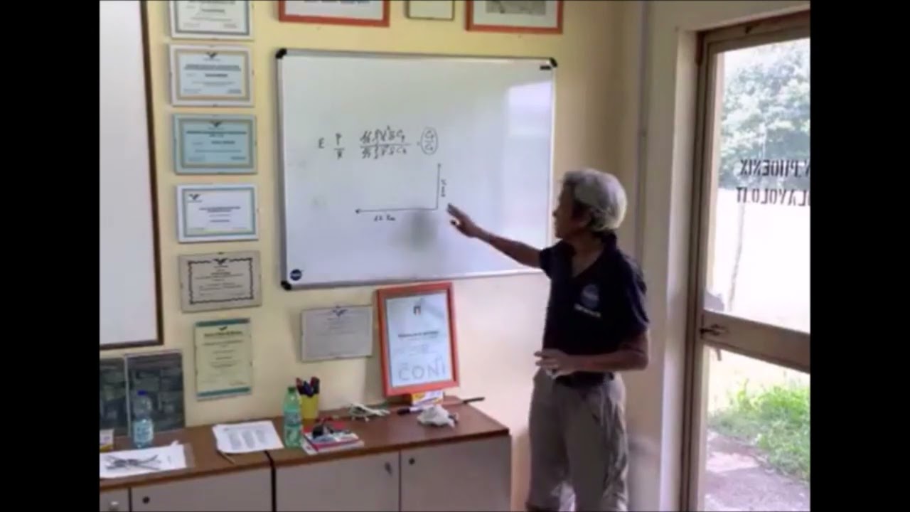 17 Efficienza alare, incidenza di massia efficienza e relativa velocità