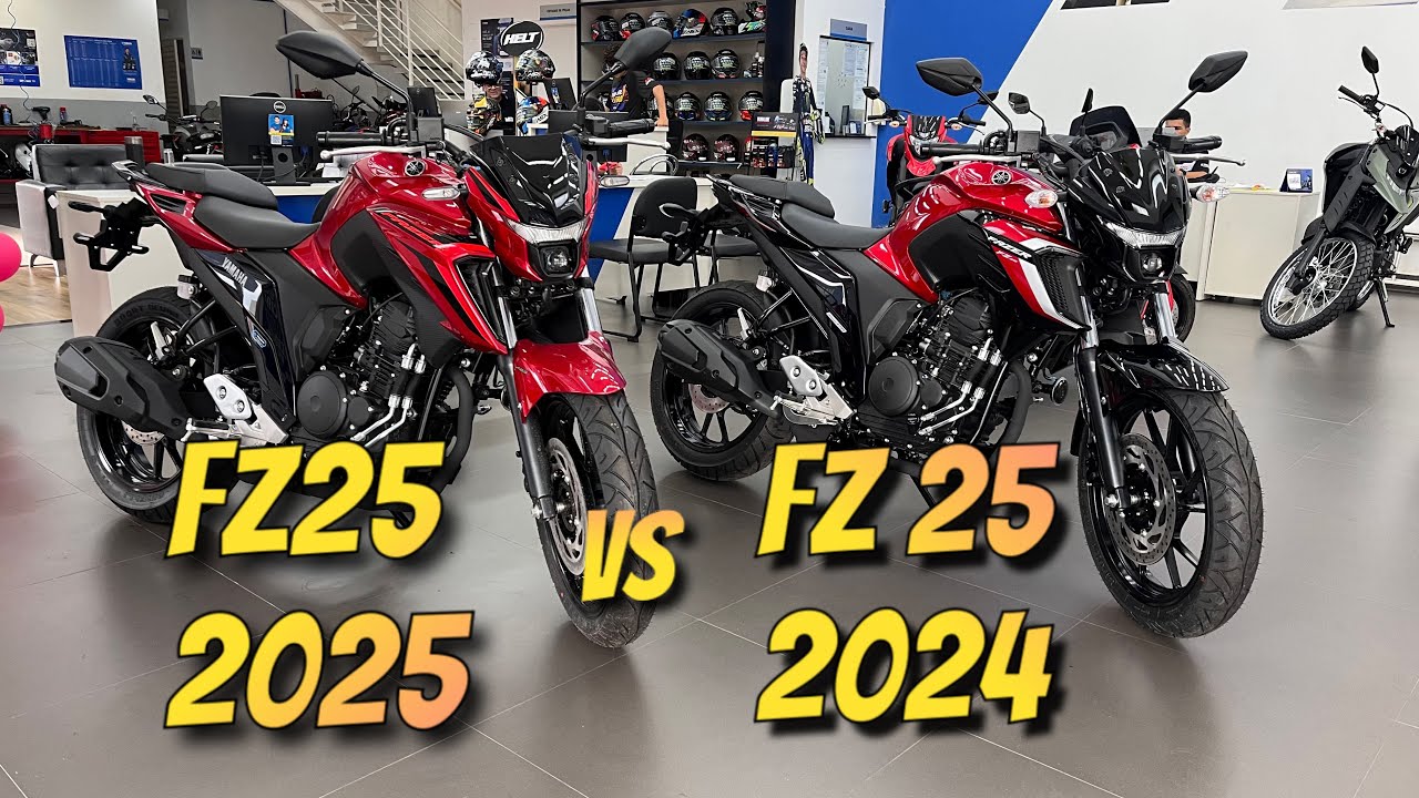 FAZER 250 2024 vs FAZER 250 2025 (DIFERENÇAS E DETALHES)