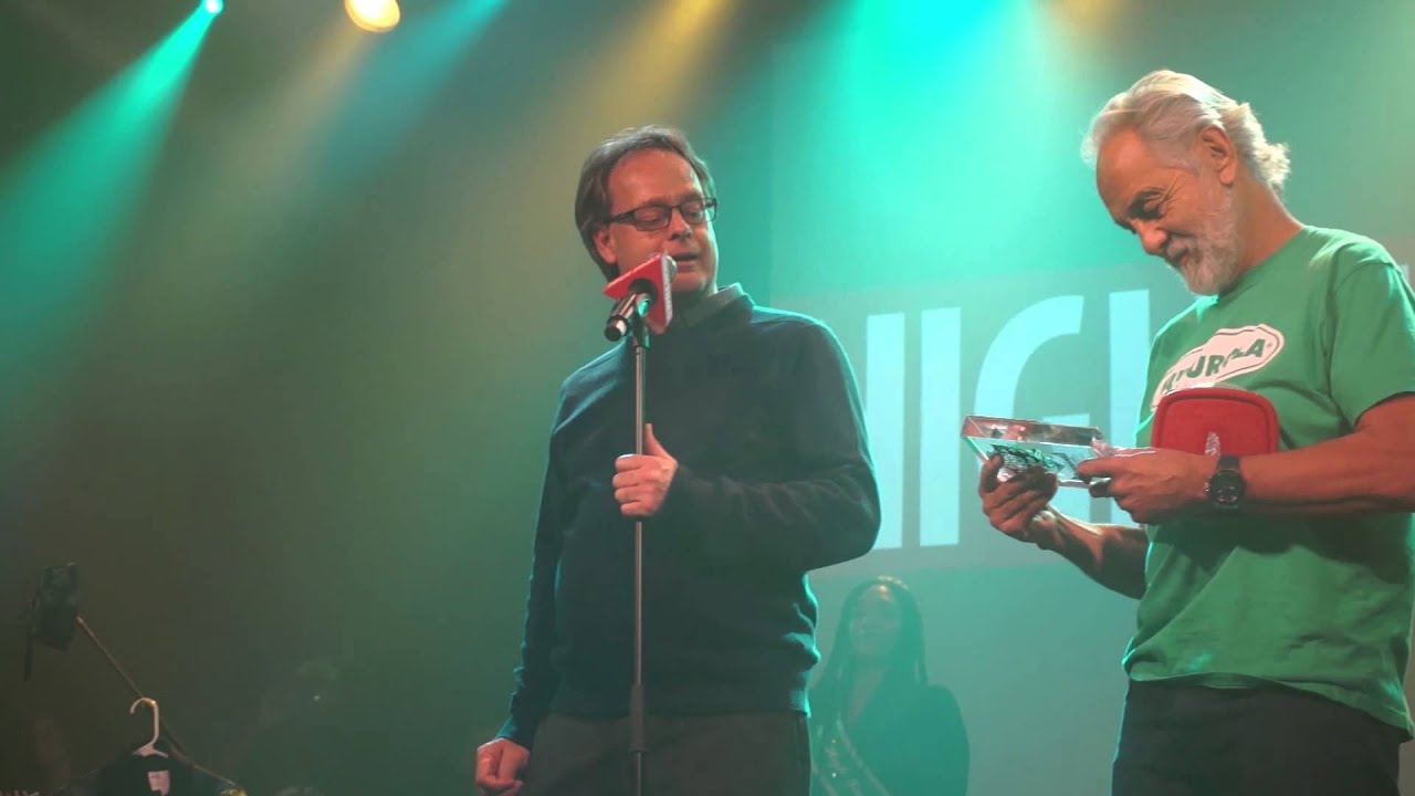 High Times Cannabis Cup in Amsterdam: Tommy Chong Presents Lifetime Achievement Award To Marc Emery