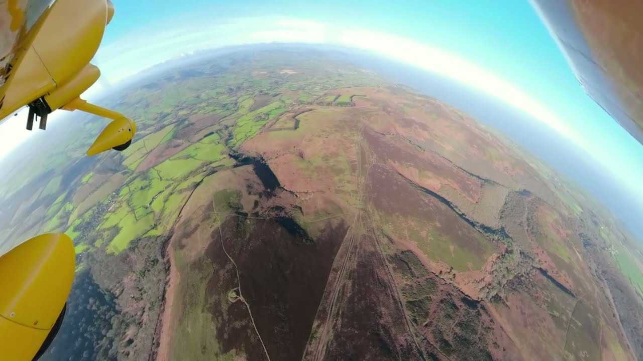 Slow TV: Flight over South Wales and North Bristol