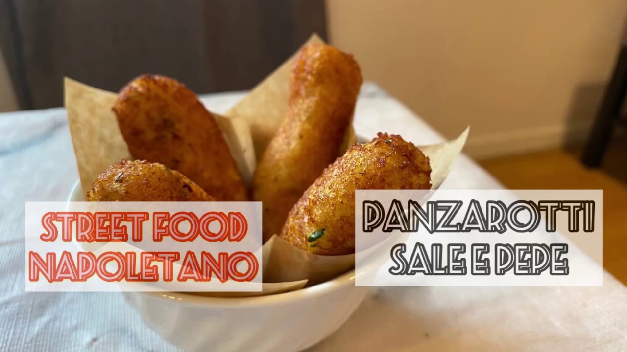 Street food napoletano: i panzarotti sale e pepe