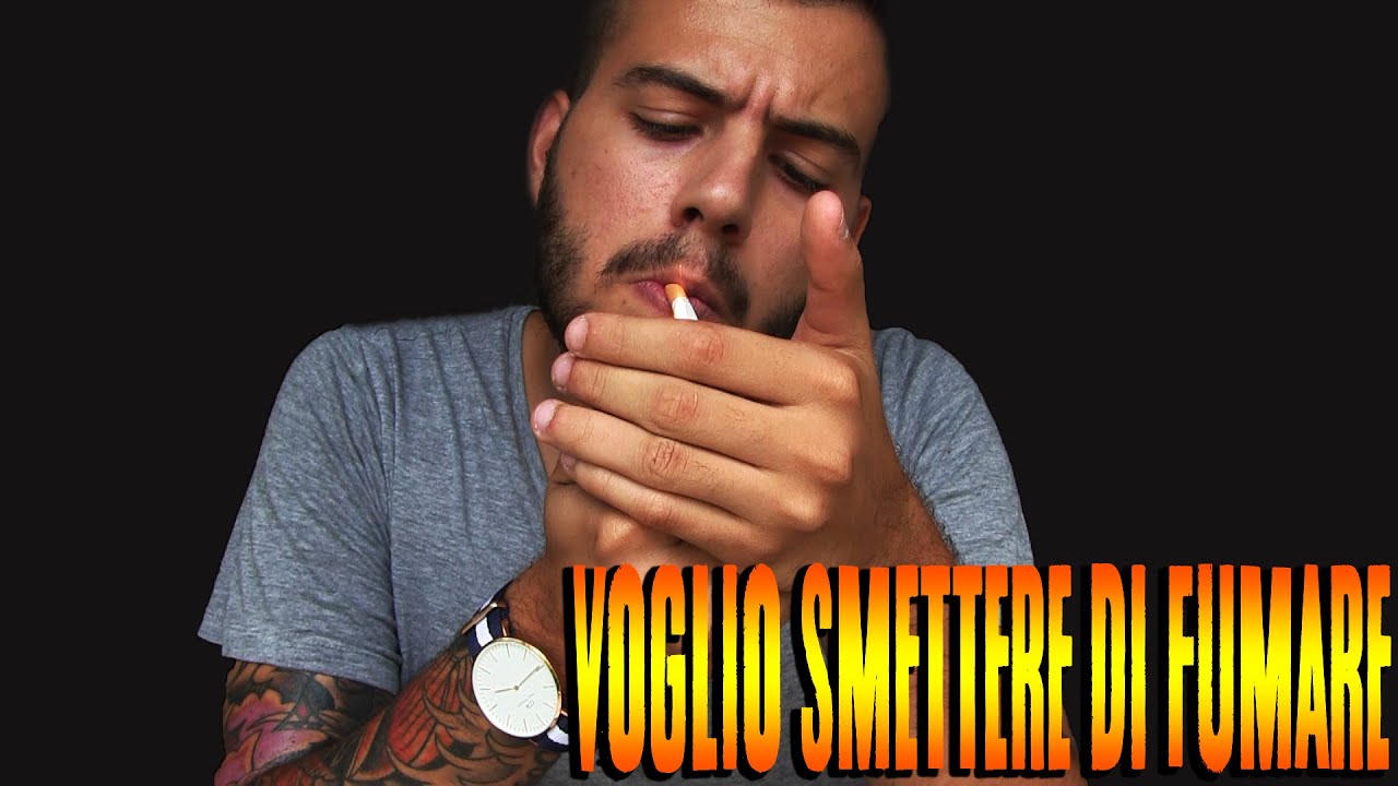 VOGLIO SMETTERE DI FUMARE