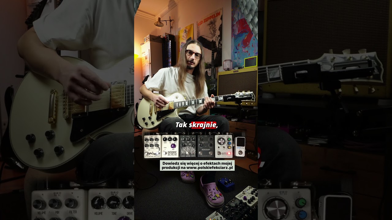 Jedno z ciekawszych brzmień na efekcie AMS-1 mojej produkcji - gated fuzz. Zobacz jak je ustawić!