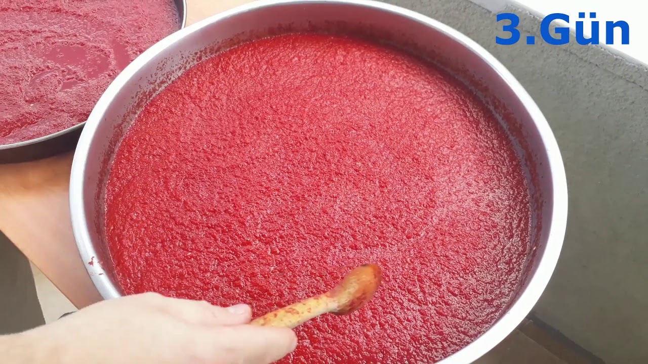 Güneşte Biber Salçası Nasıl Yapılır Evde Doğal Biber Salçası Yapımı Biber Salçası Nasıl Yapılır