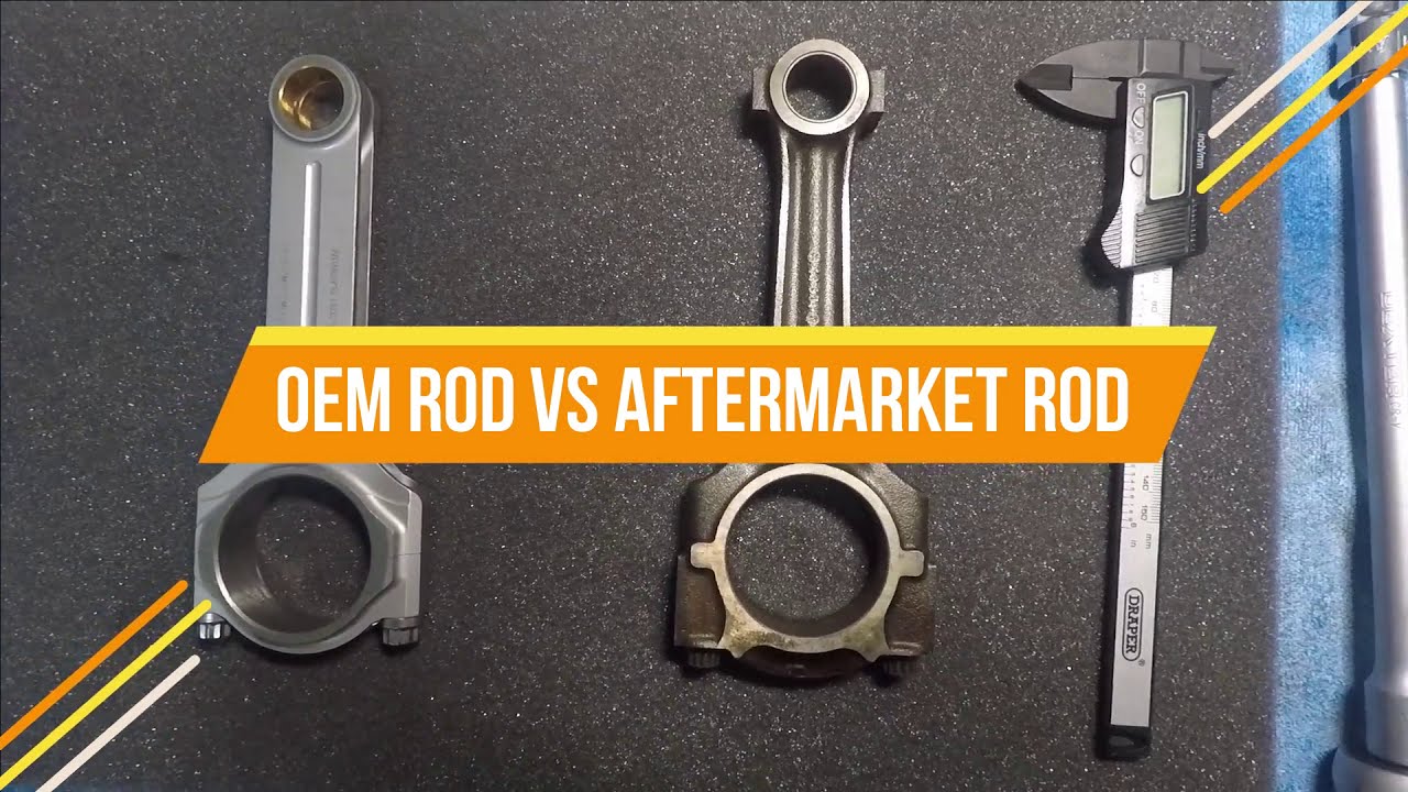 V12 6.0L M120 engine İtalian RP Rod vs Oem Rod