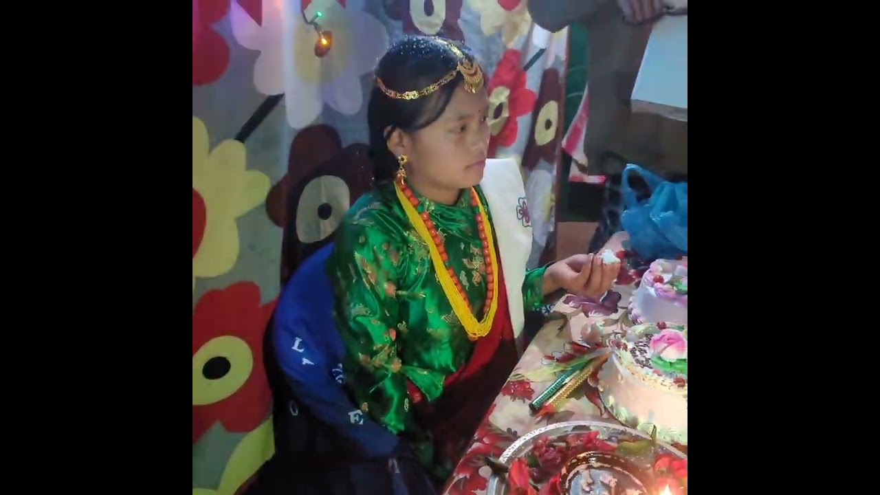 🎂✨ Roshika Magar ko Birthday Celebration ✨🎂#birthdayvibes #funny 