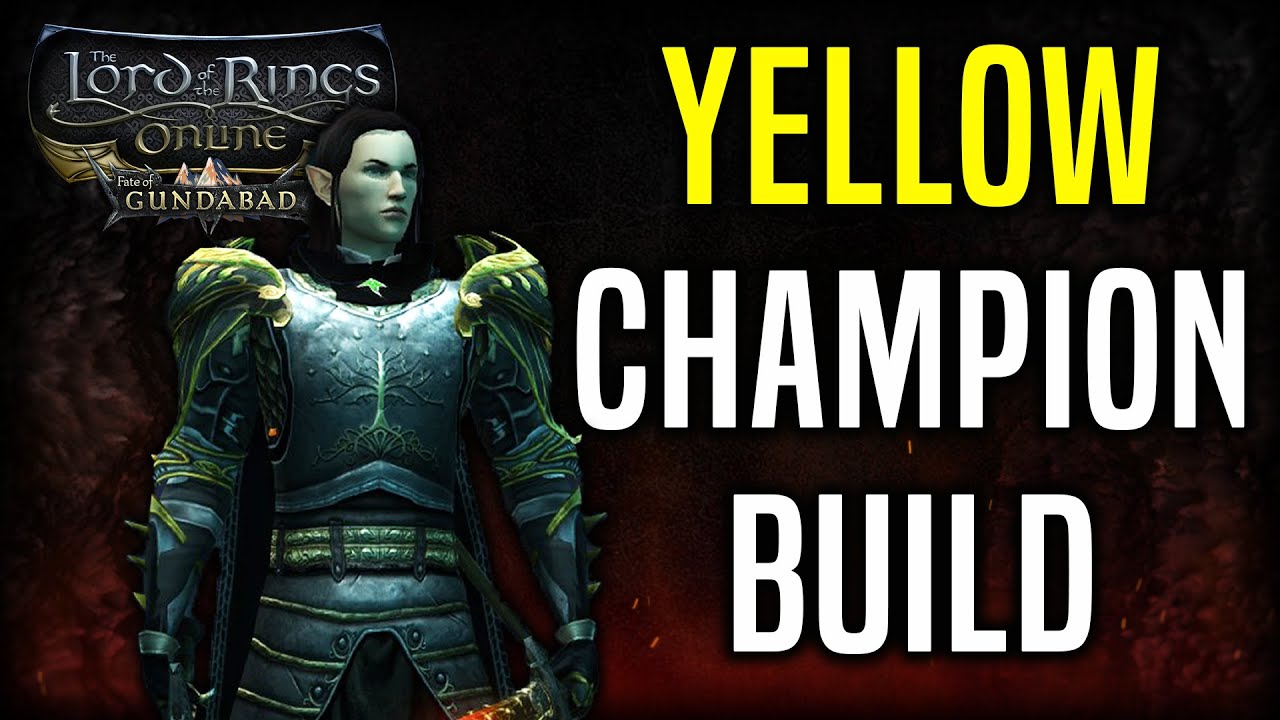 LOTRO Classes - Champion AOE Build Guide for 2022 -  Fate of Gundabad - Update 32