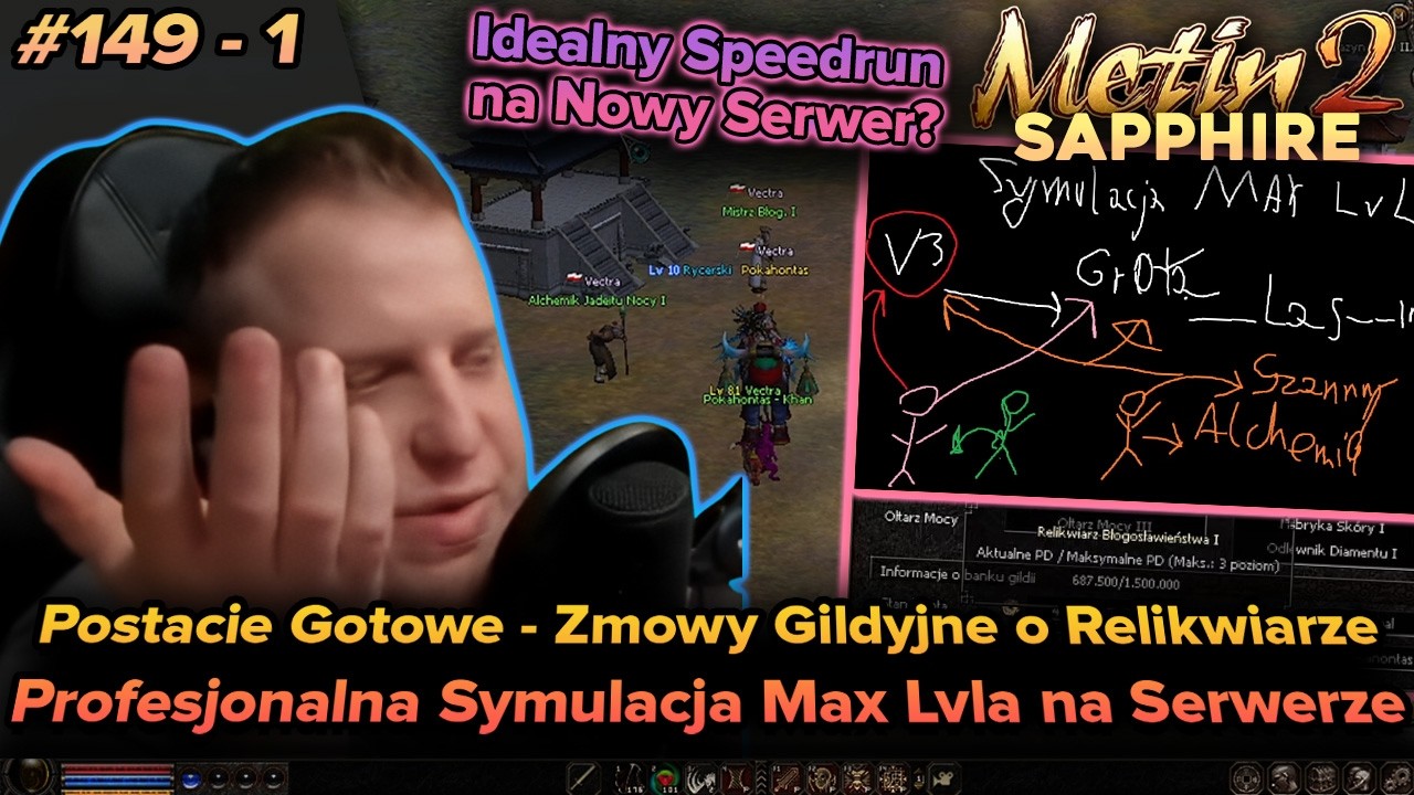 Sabal - Metin2 - Sapphire - Postacie wyexpione, zmowy gildyjne, symulacja Max Lvla pod ziemię - 51-1