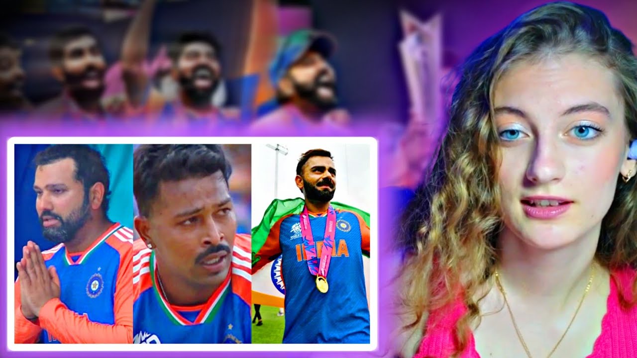 Most Epic Moments T20 Final highlights - Russian Girl Reacts | World Cup 2024 | India