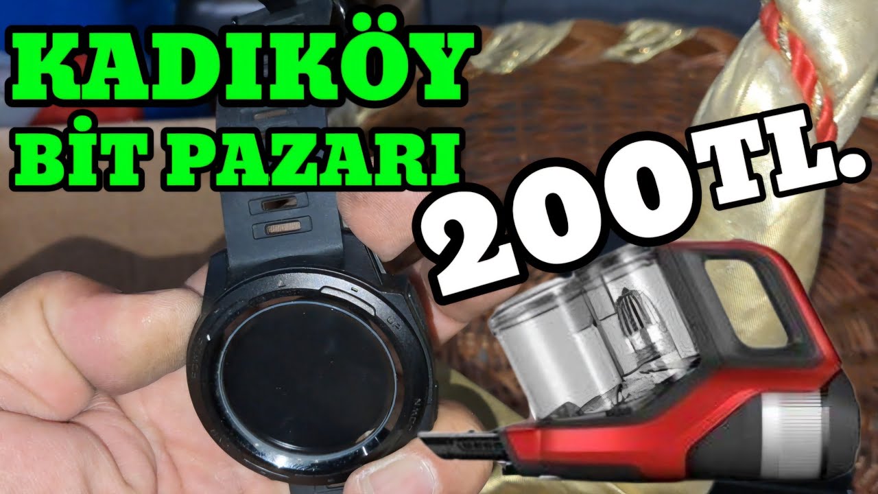 KADIKÖY BİT PAZARI || 200₺ SÜPÜRGE #bitpazarı #kadikoy #istanbul