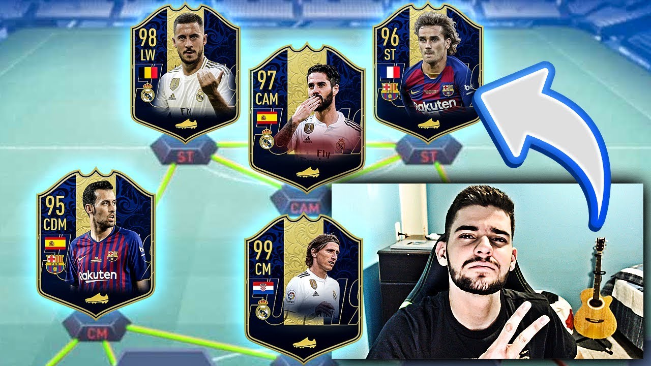 ÉPICO!! MELHOR FUT DRAFT com as MELHORES CARTAS DO JOGO!! FIFA 19