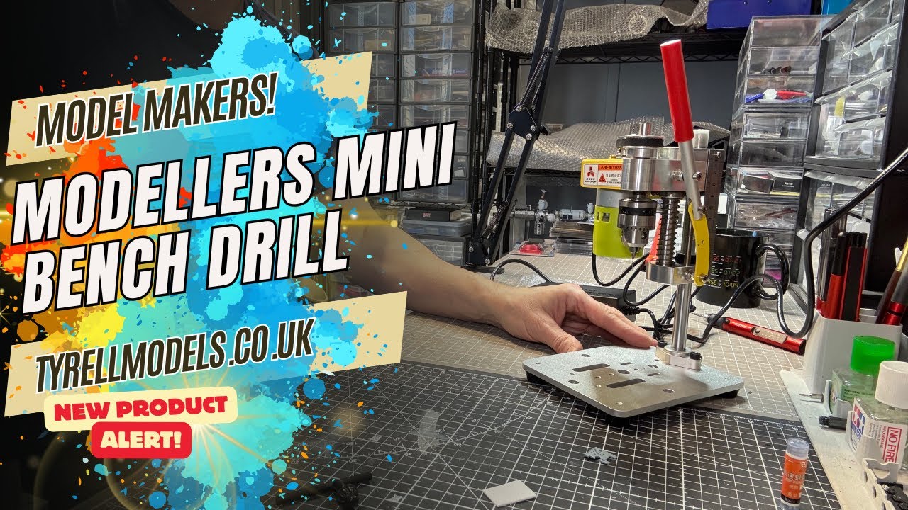 Modellers Mini Bench Drill – Compact, Precise, Reliable!