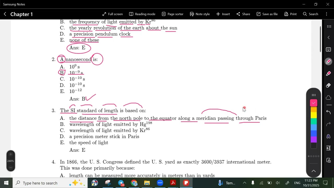 Chapter 1. MEASUREMENT /GRE fizika/ Bepul darslar / Fundamentals of physics