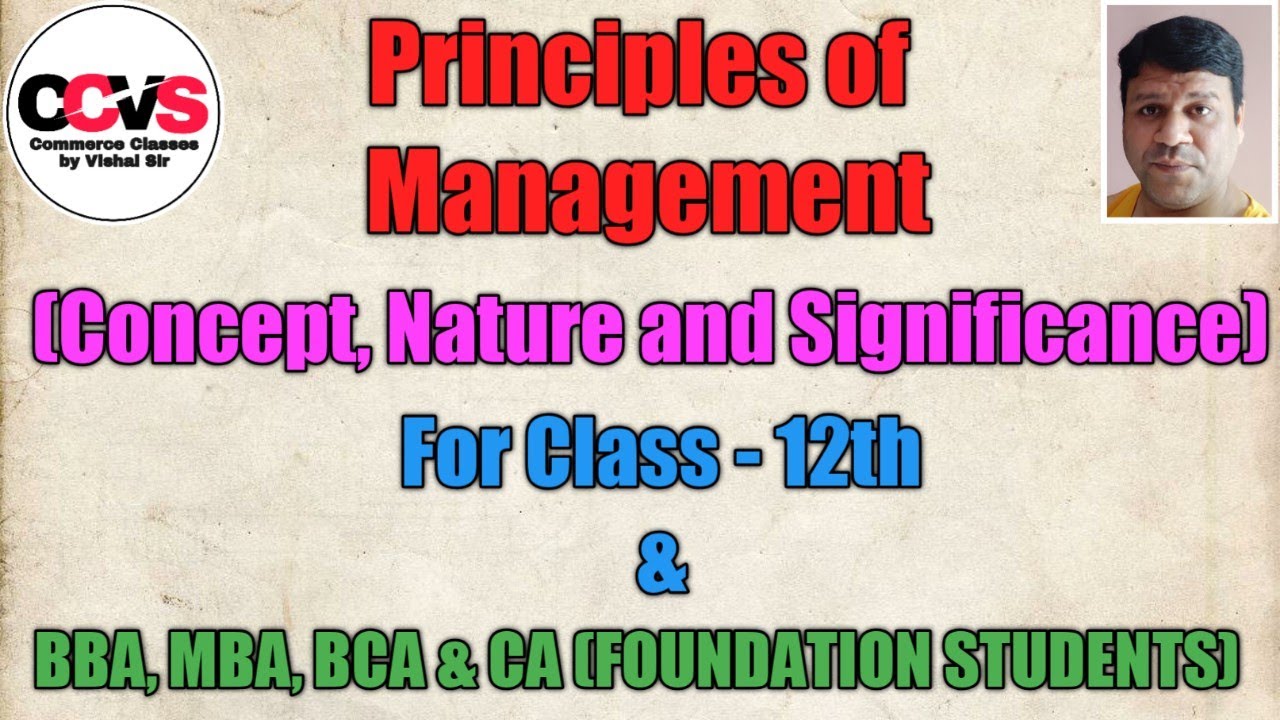 #Principles of Management, concept, nature & significance#