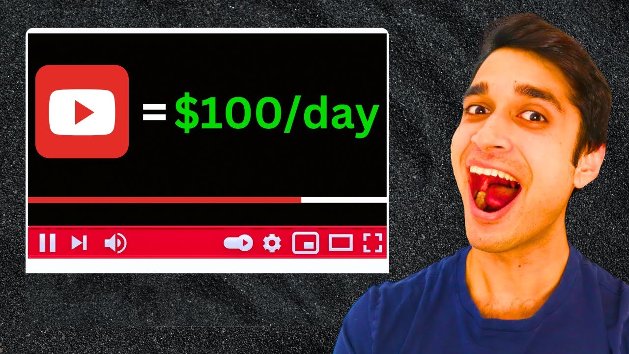 Получайте деньги за просмотр видео на YouTube? Я протестировал подработку на 100 долларов в день.