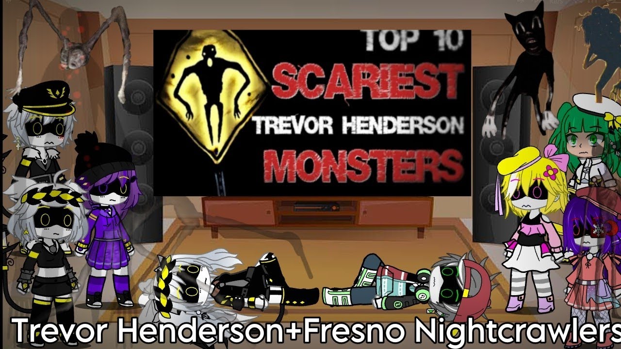 Murders Drones React To Trevor Henderson and Fresno Nightcrawlers