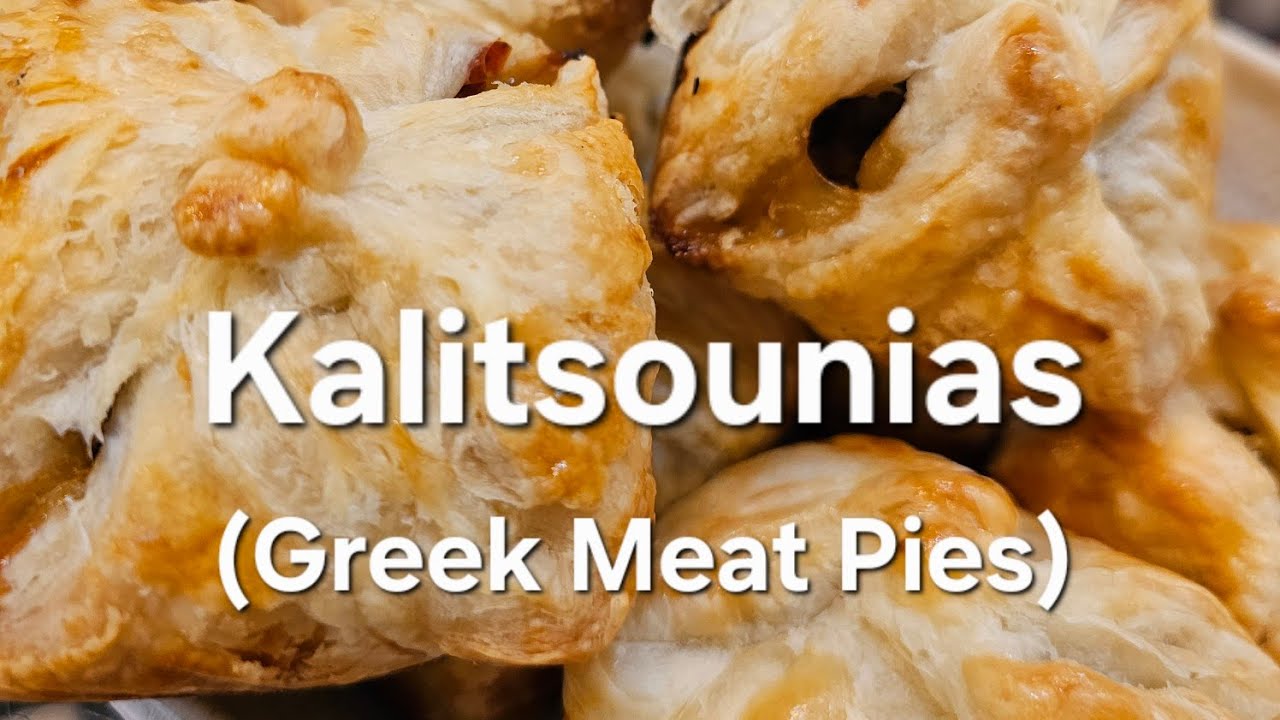Kalitsounias Greek Meat Pies @vickishawhughes-pamperedcookin