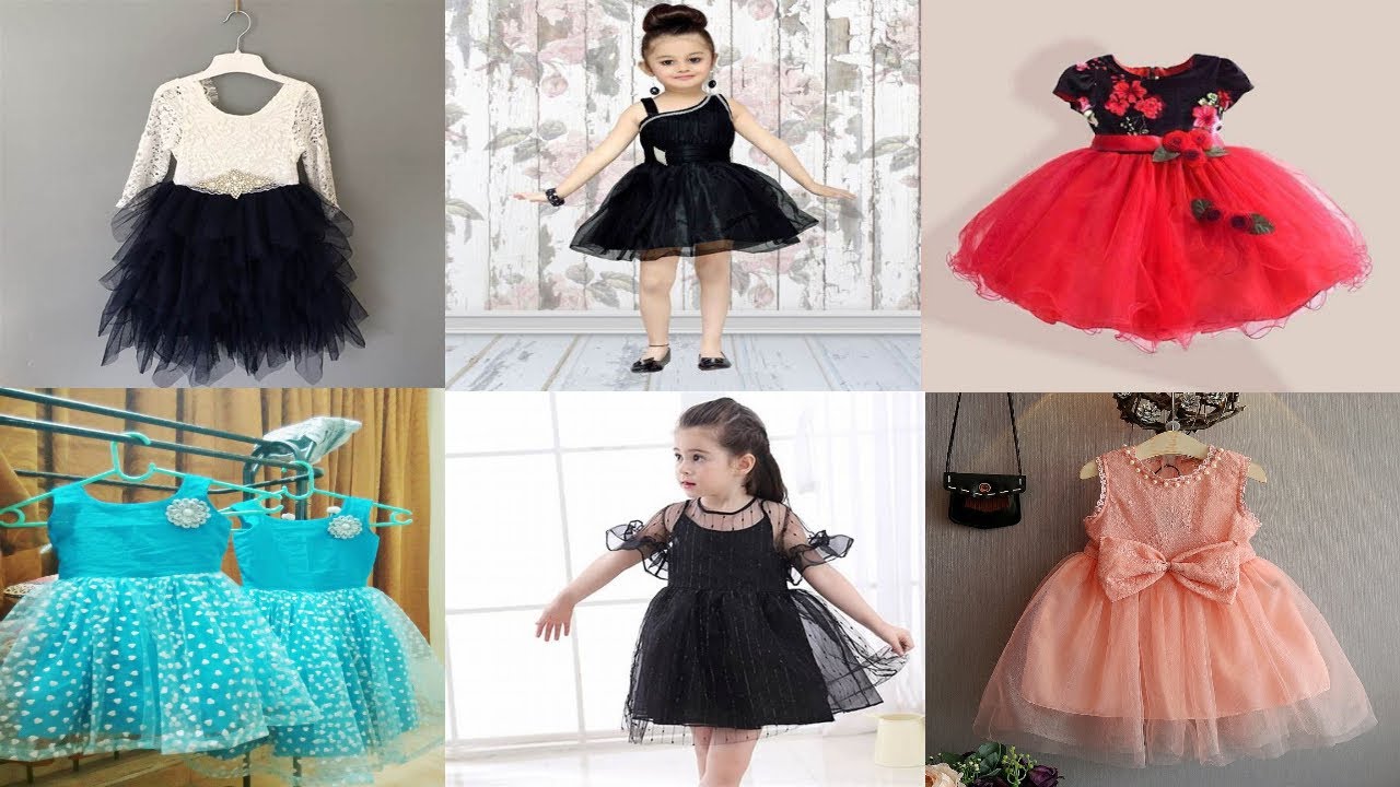 Kids Baby Girls  Stylish Net Frocks Designs  For  Eid Special 2022 | THE FASHION WORLD