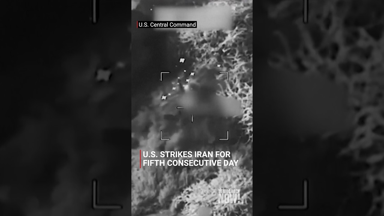 U.S. strikes Iran for fifth consecutive day