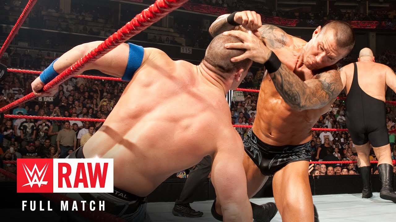 ПОЛНЫЙ МАТЧ: Triple H против Рэнди Ортона против Джона Сины против Биг Шоу | Название WWE: Raw, 1...