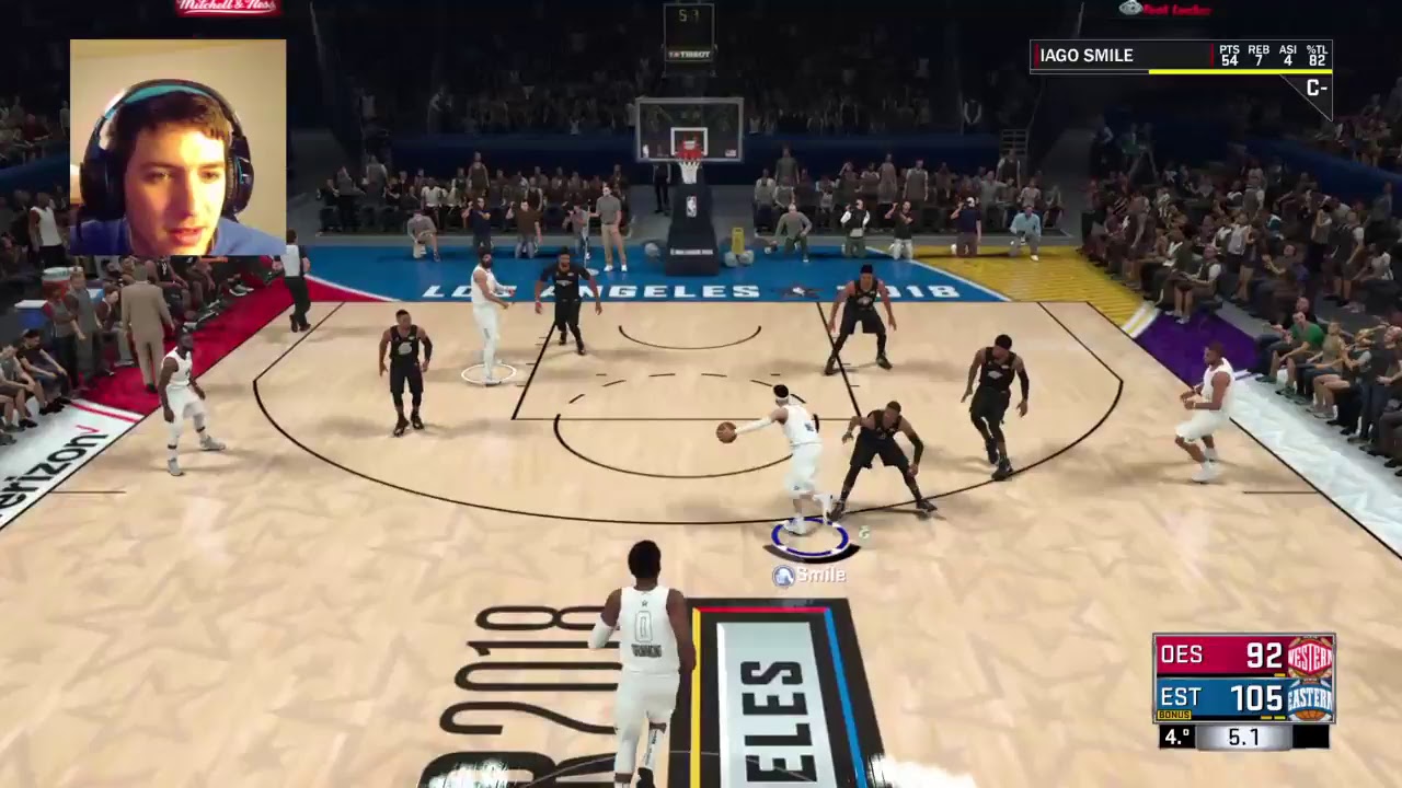 NBA2K18 | SLAM DUNK CONTEST & ALL STAR GAME | My Career #13