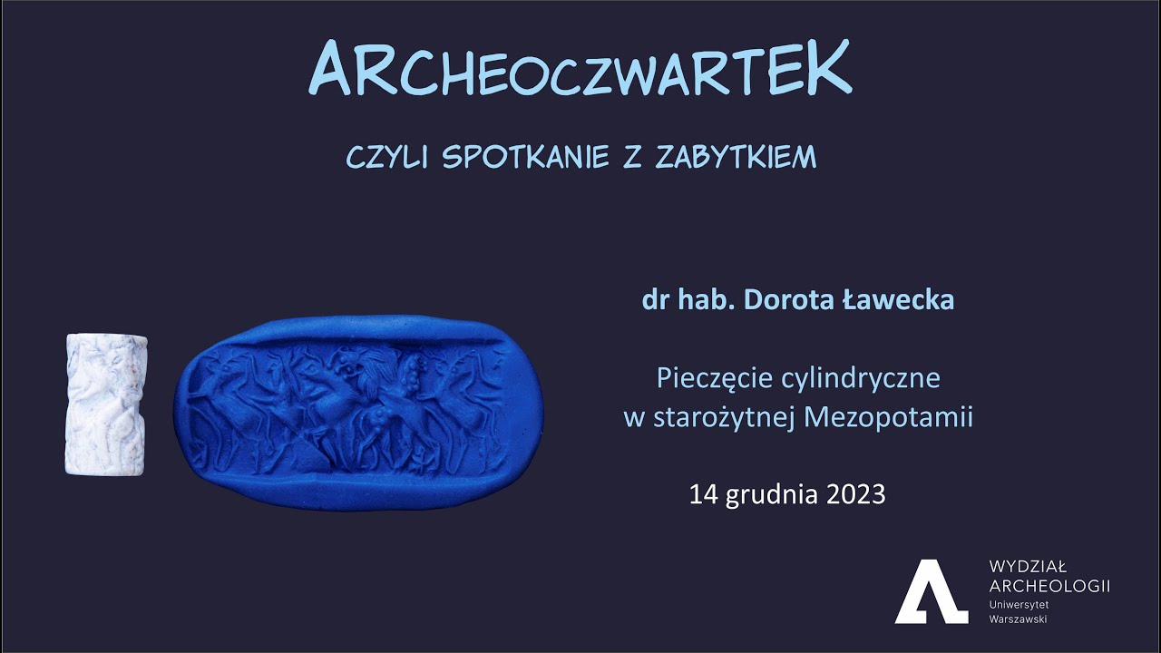 Pieczęcie cylindryczne w starożytnej Mezopotamii
