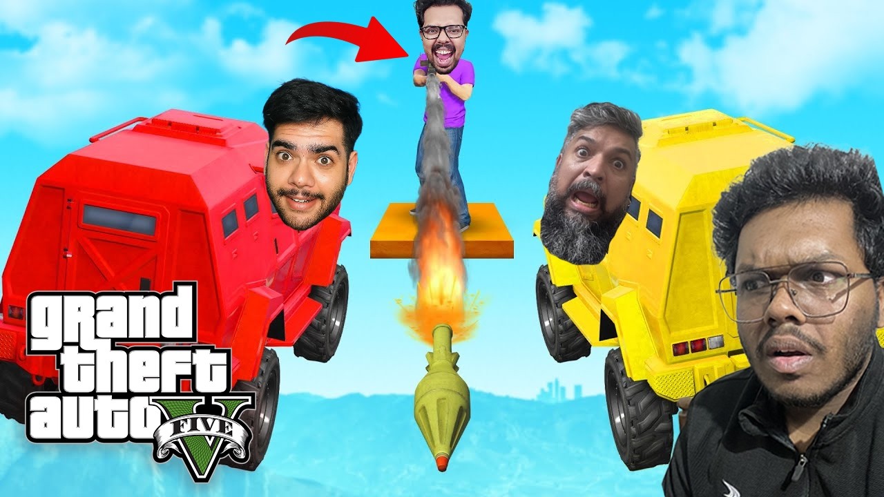 GTA 5: THE FUNNIEST RPG VS INSURGENT EVER 🤣💥