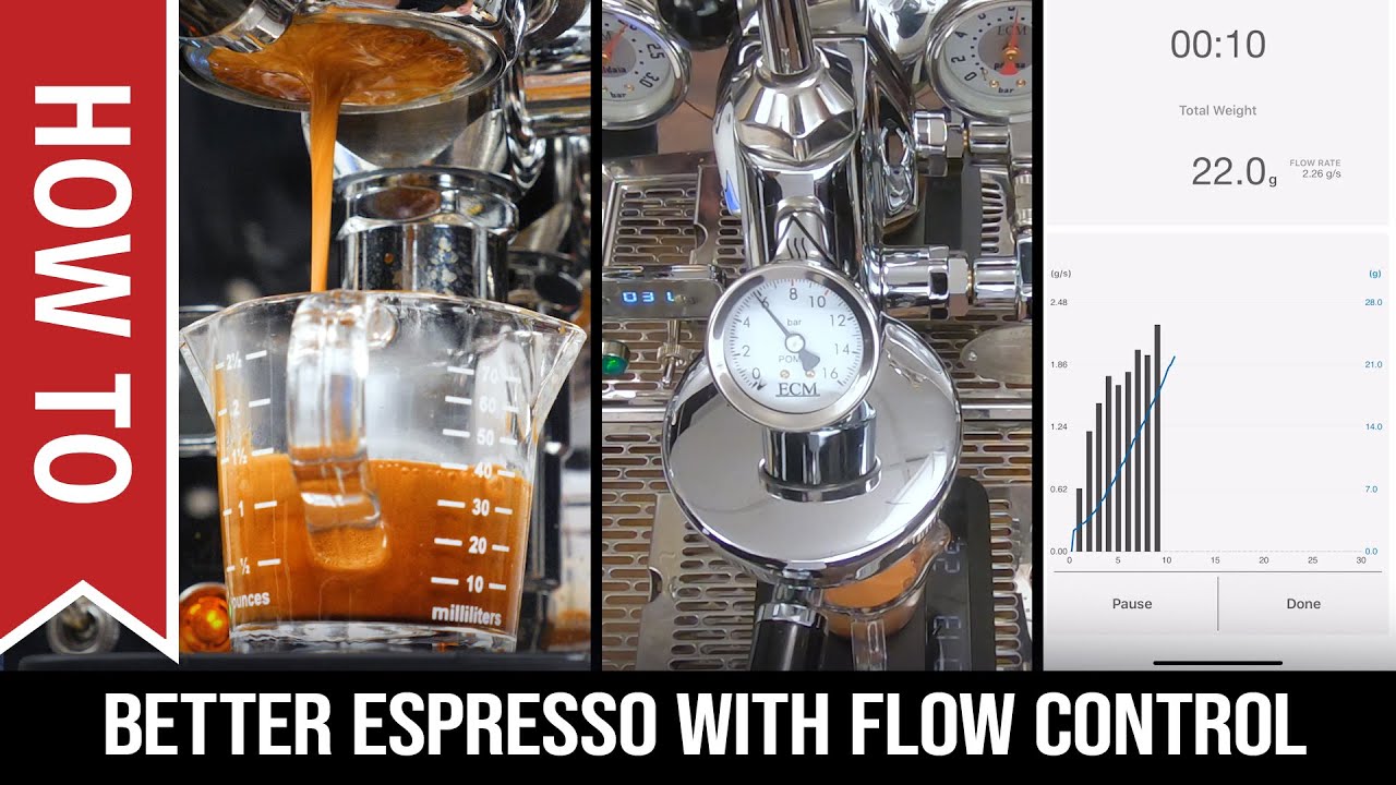 How To: Improve Espresso Using Flow Control + Bottomless Triple Shots