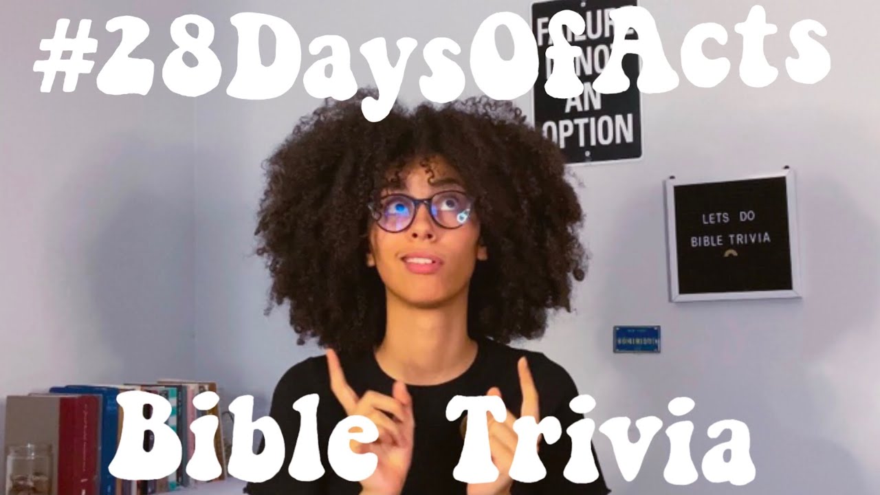 #28DdaysOfActs Bible Trivia Day 2!!