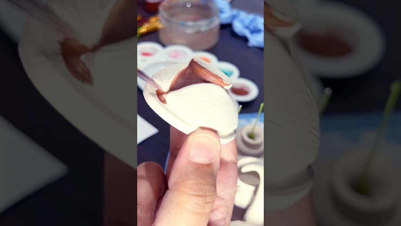 MAKING MINI VASES | AIR DRYING CLAY | #potteryforbeginners #clayart #handmadevase #hobbycraft