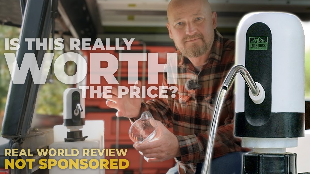 НЕ спонсируется: Водяной насос для кемпинга Lone Rock + Мой дешевый и простой мод для улучшения е...