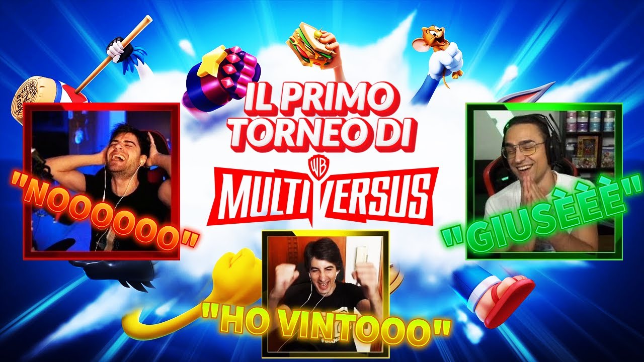 IL PRIMO TORNEO di MULTIVERSUS del TRIO con @Tuberanza & @GiosephTheGamer e DOPPIAGGIO ITA